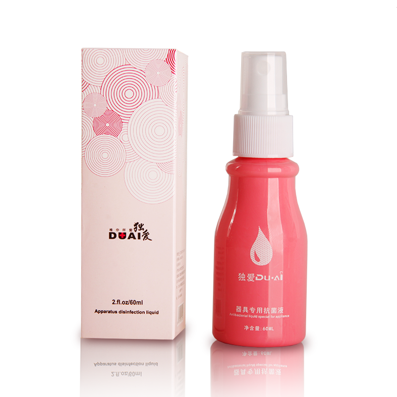 DUAI情趣玩具飞机杯倒模震动棒器具专用消毒抗菌喷剂 60ml