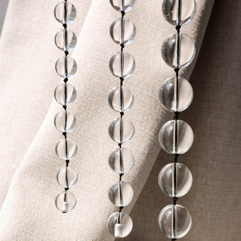 谜姬后庭专用男女共用加固绳结水晶之恋后庭拉珠肛塞(大/中/小)