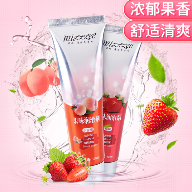 谜姬可舔舐水蜜桃果味水溶润滑液 100ml