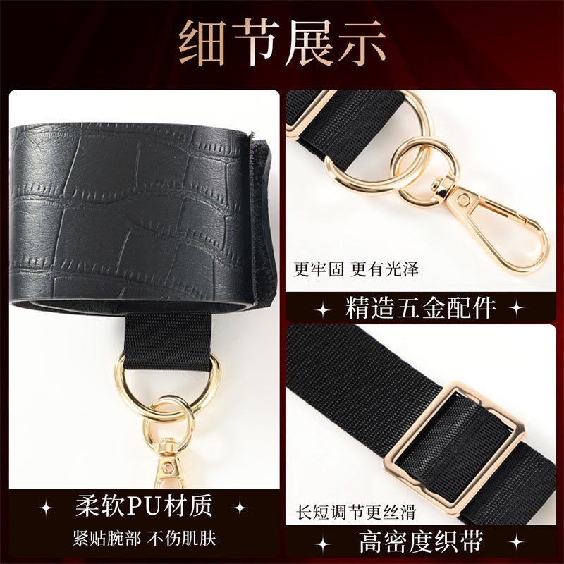 [26.09.07新品] 车震必备束手高抬腿侧缚横躺车内捆绑SM套装