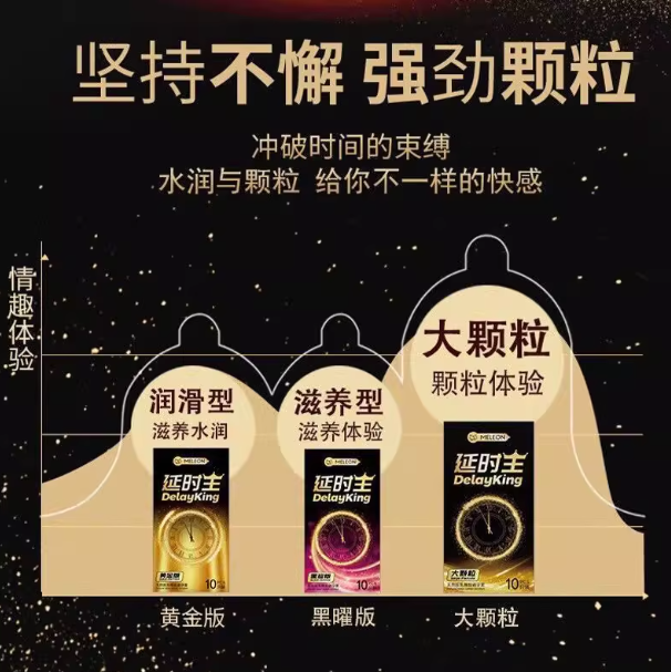 [25.10.21新品] 秘恋延时王紧致贴合持续输出延时持久天然乳胶安全套10只装