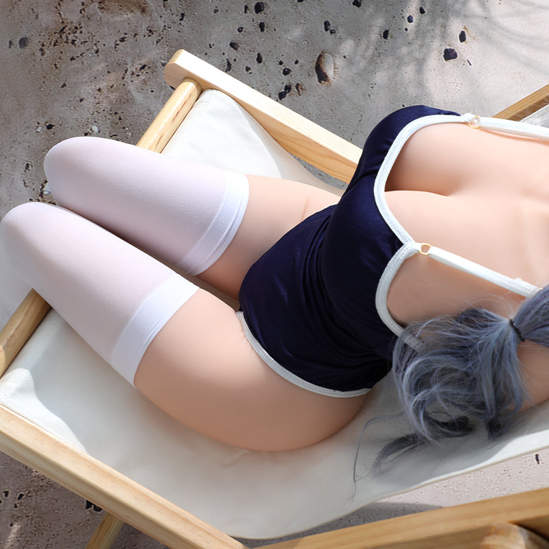 [26.03.11新品] 石原慧美修长匀称弹性美腿酥胸翘臀重20斤带腿半身娃娃实体倒模