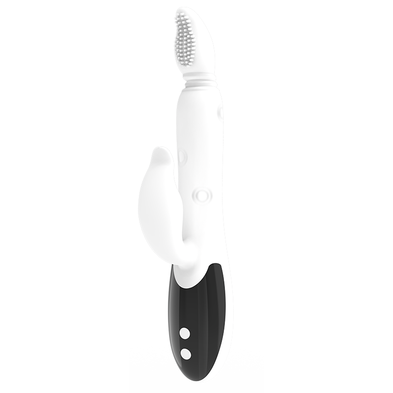 [26.02.19新品] 罗格纤指悦动仿生扣动鼓动酥爽入魂女用双震棒