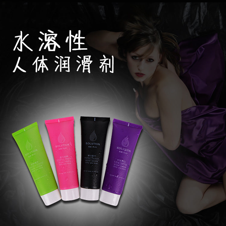[25.07.23新品] DUAI水溶性四色系列玩具专用人体润滑液 60ml  S