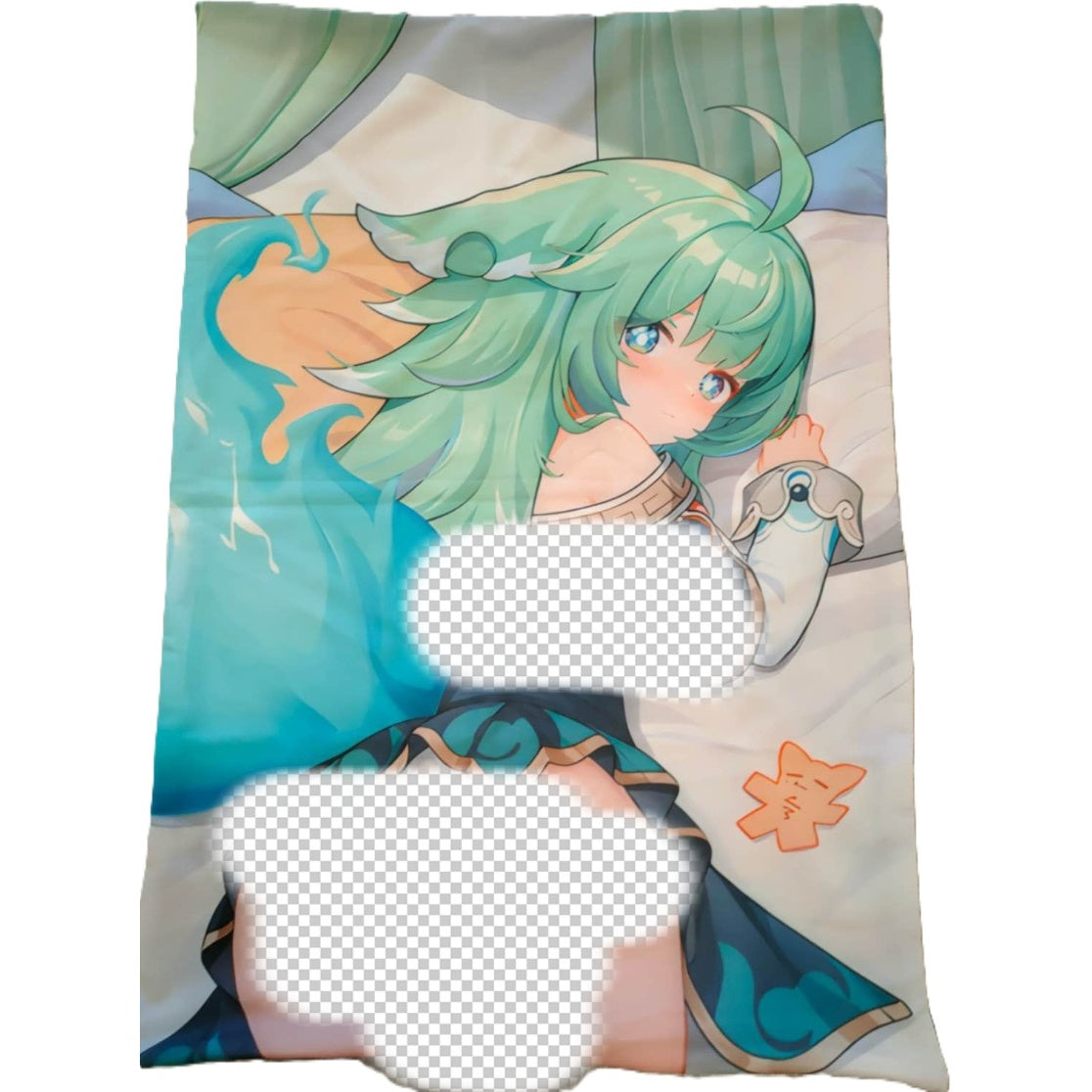 [25.12.19新品] 原神等动漫同人R18高档2way双向弹性面料情趣抱枕40x60cm枕套+枕芯套装